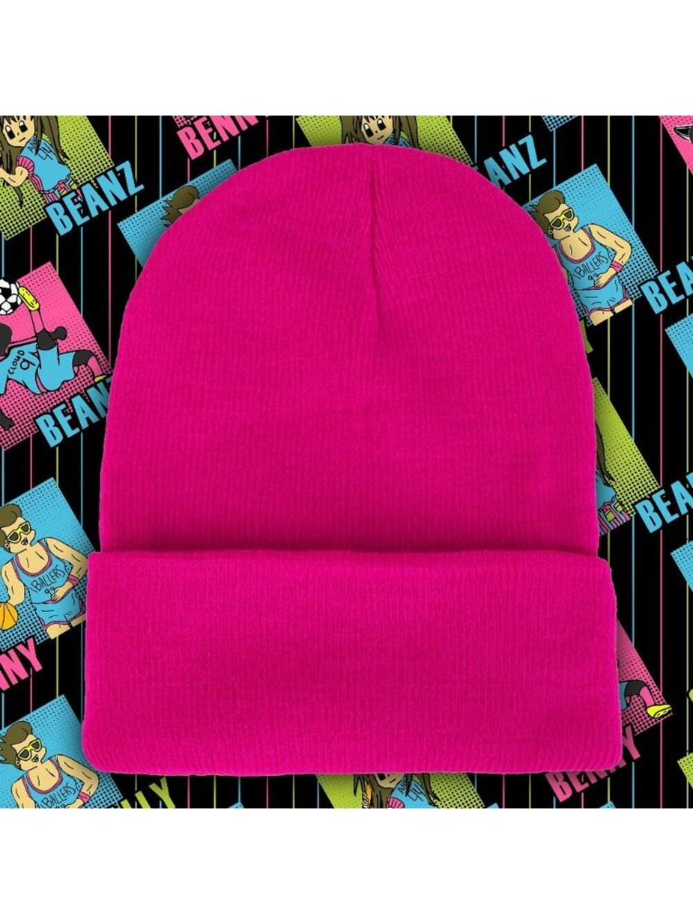 NWOT PINK Essential Classic Beanie